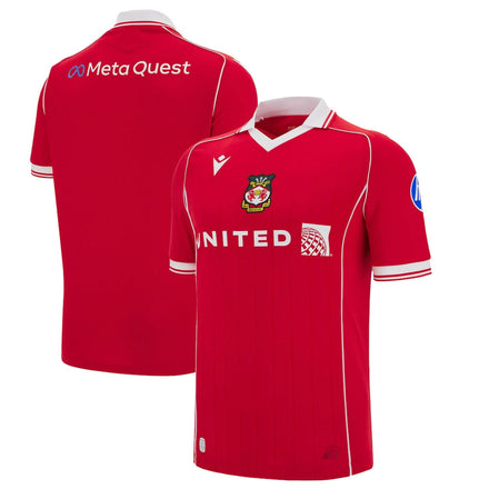 Wrexham Macron Youth 2025/26 Home Jersey - Red