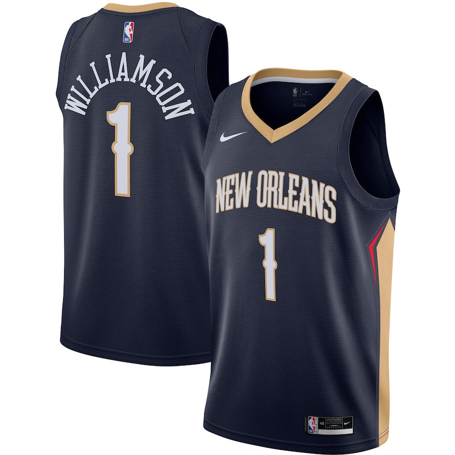 Zion Williamson New Orleans Pelicans - Navy - Icon Edition