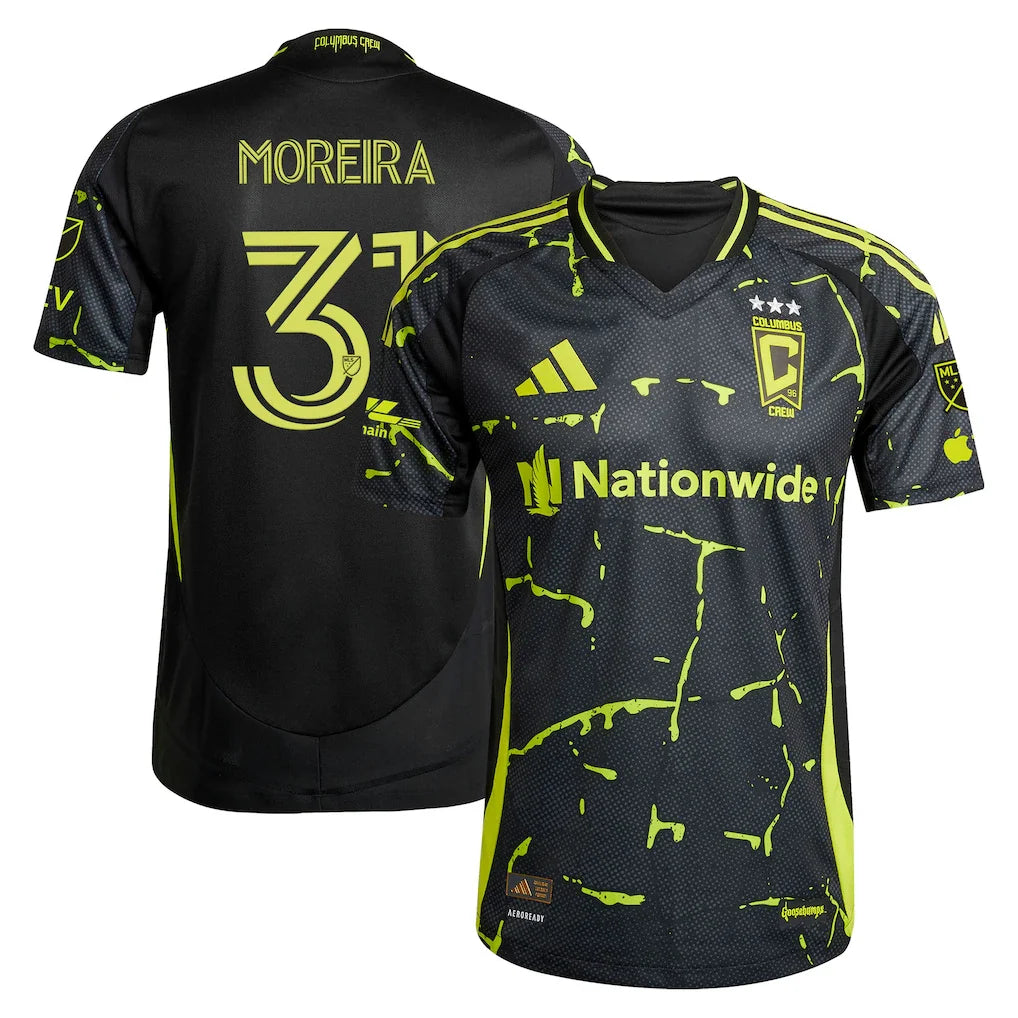 Steven Moreira Columbus Crew 2025 The Goosebumps Kit On-Field – Black