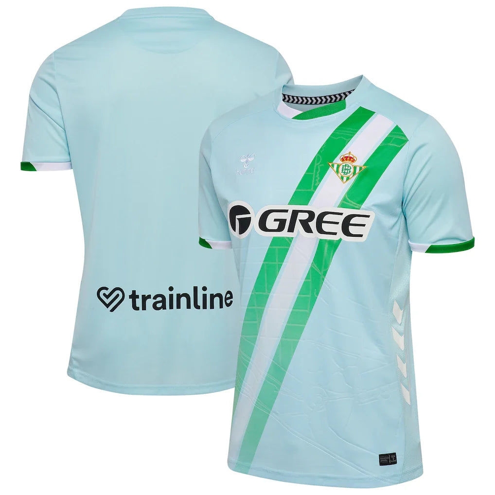 Real Betis Hummel Unisex Away 2025/26 Jersey - Light Blue