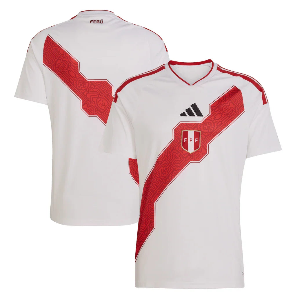 Peru National Team adidas 2026 Home Jersey - White
