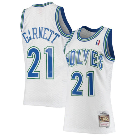 Kevin Garnett Minnesota Timberwolves 1995/96 Hardwood Classics - White