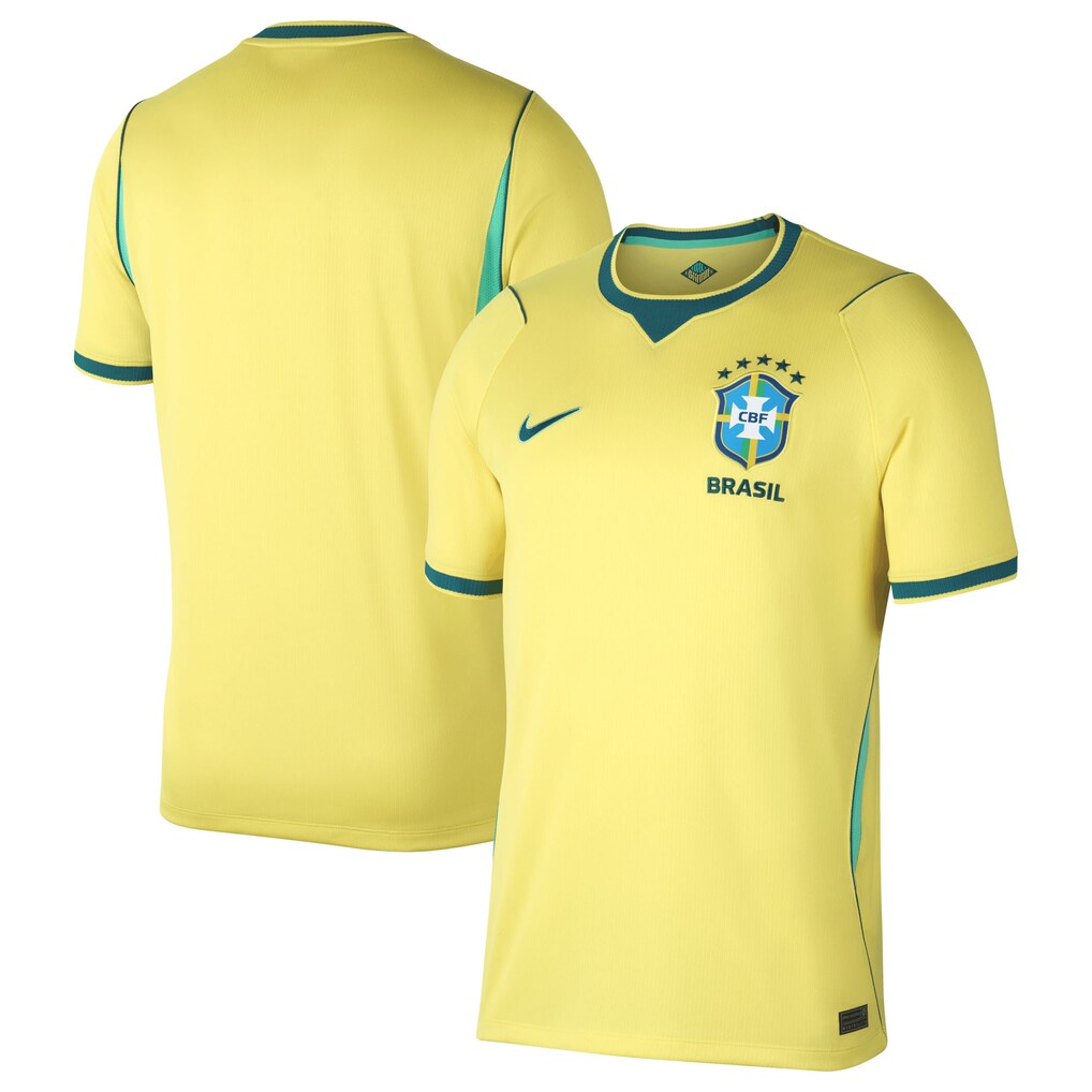Brazil National Team Nike 2026 Home Stadium Jersey - Yellow