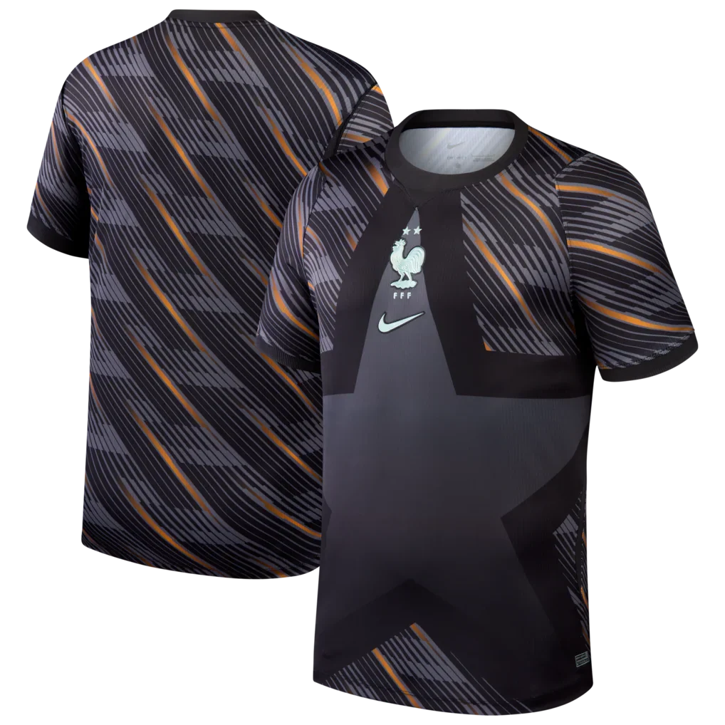 France National Team Nike Men's 2026 Goalkeeper Stadium Jersey - Gray