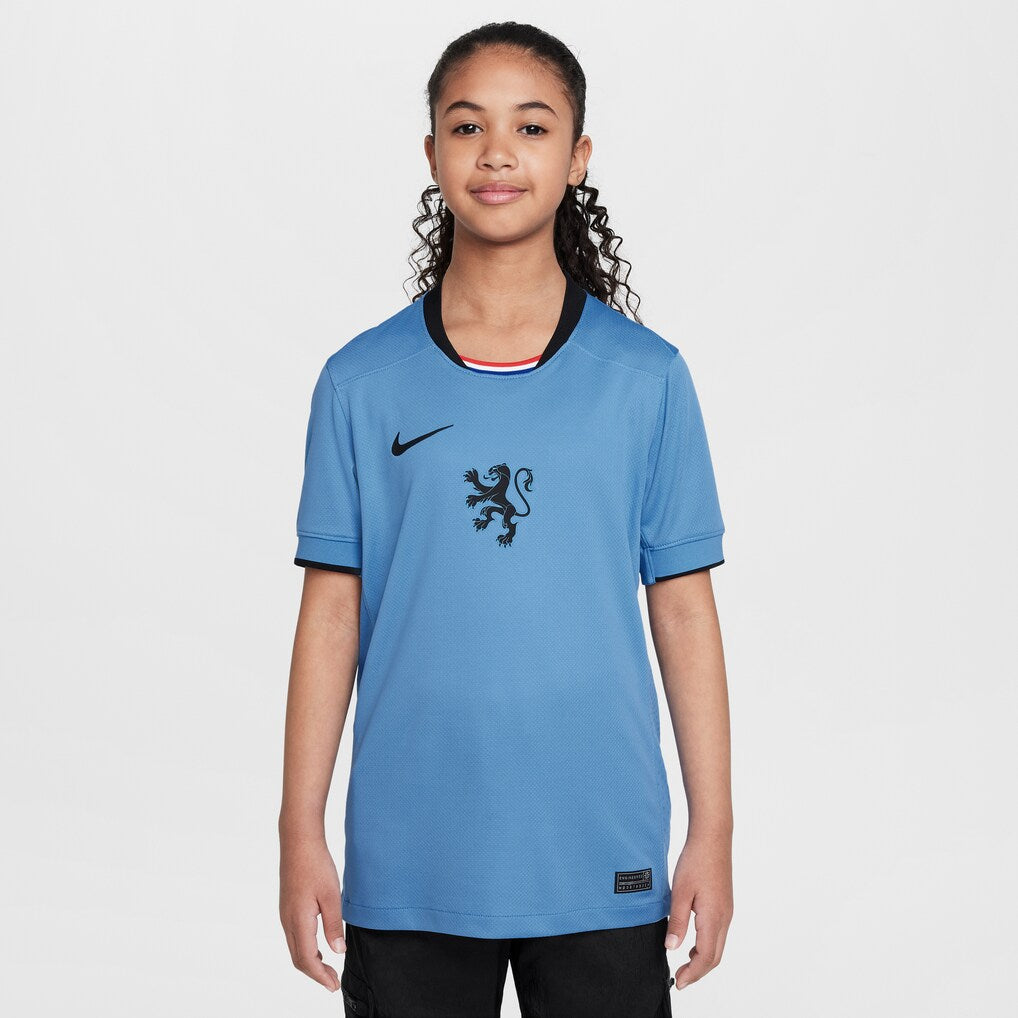 Netherlands Women's National Team Nike Youth 2025/26 Away Jersey - Blue