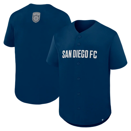 San Diego FC Maximum Intensity Button-Up Jersey - Navy