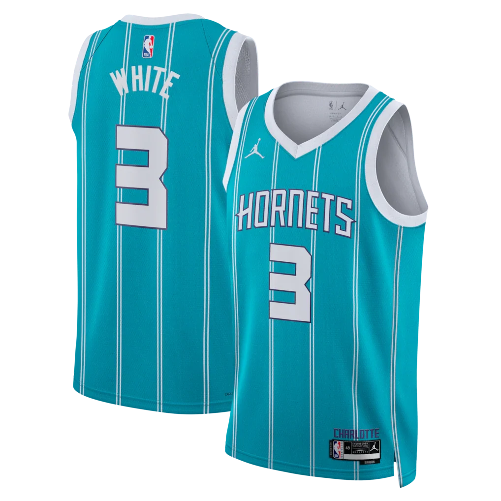 Coby White Charlotte Hornets Unisex - Icon Edition - Teal