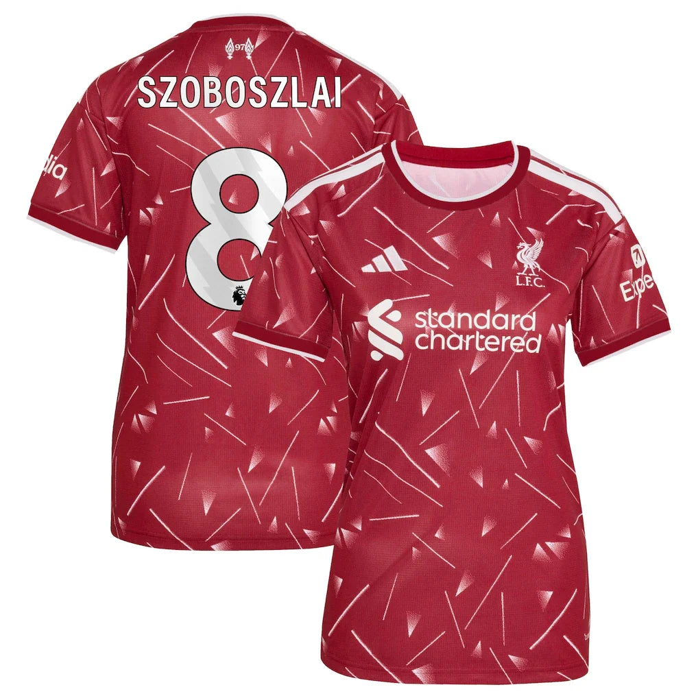 Dominik Szoboszlai Liverpool adidas Women's 2026/27 Home Jersey - Red