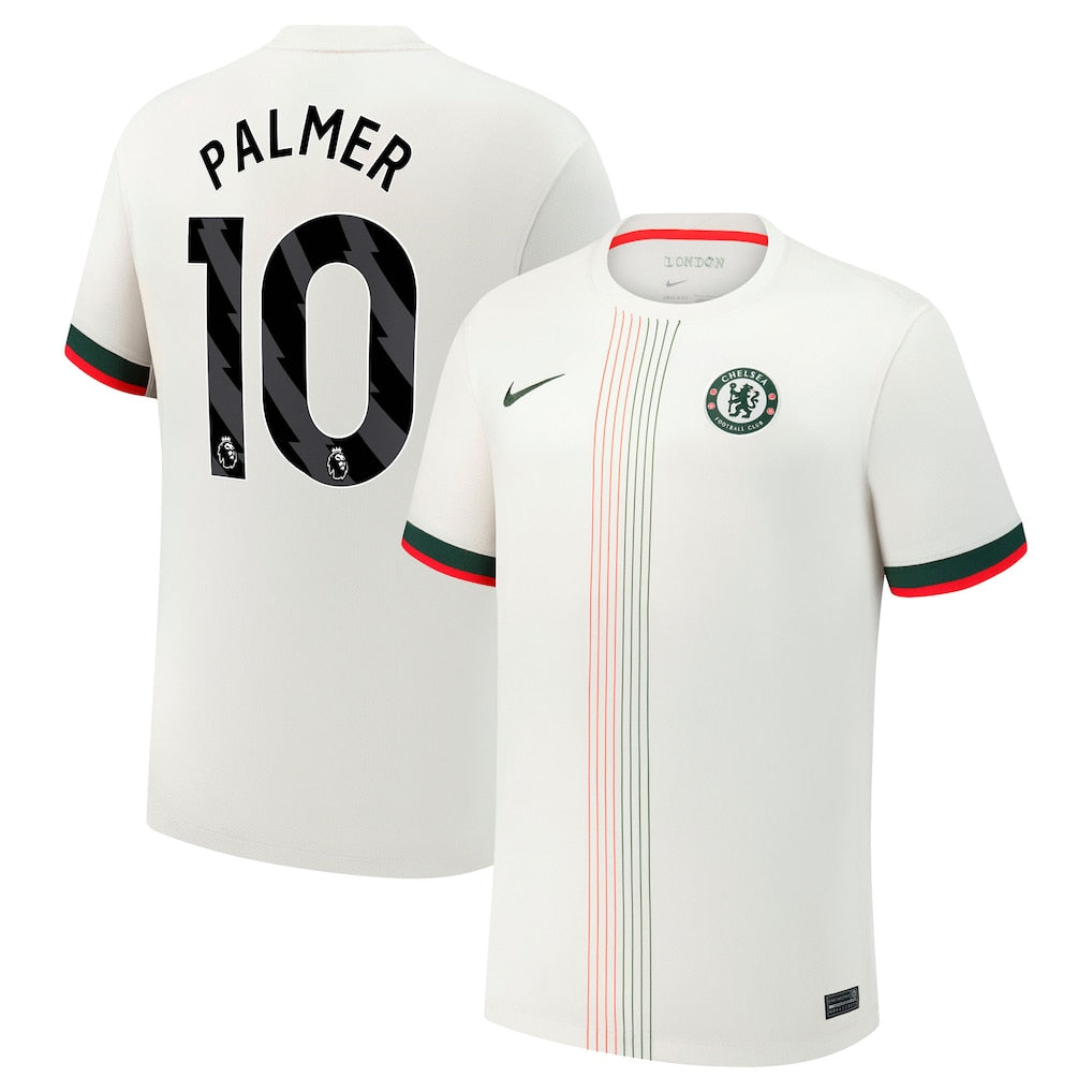 Cole Palmer Chelsea Nike 2025/26 Away Player Jersey - Cream