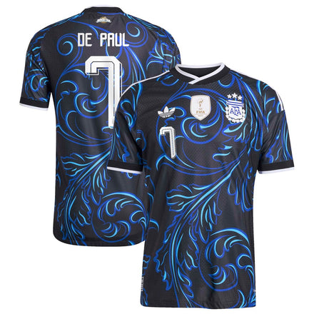 Rodrigo De Paul Argentina National Team 2026 Away On-Field - Black