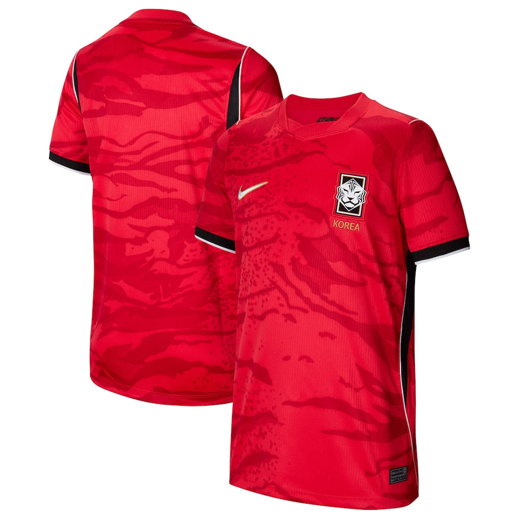 South Korea National Team Nike Youth 2026 Home Stadium Jersey - Red