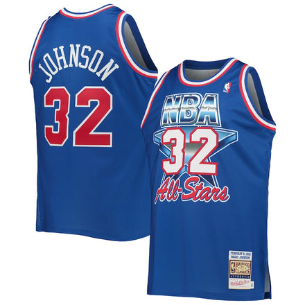 Magic Johnson Western Conference Hardwood Classics 1992 NBA All-Star Game - Royal
