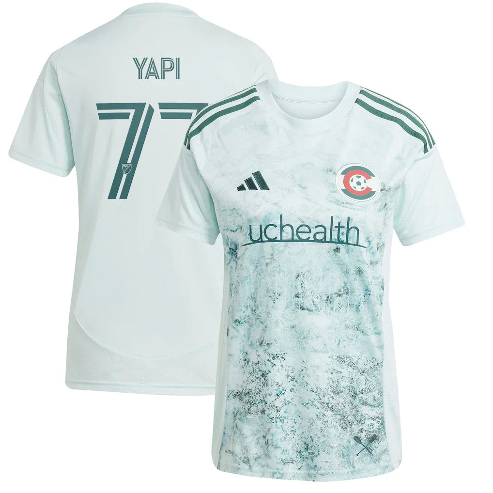 Darren Yapi Colorado Rapids adidas Women's 2025 Headwaters Jersey - Green