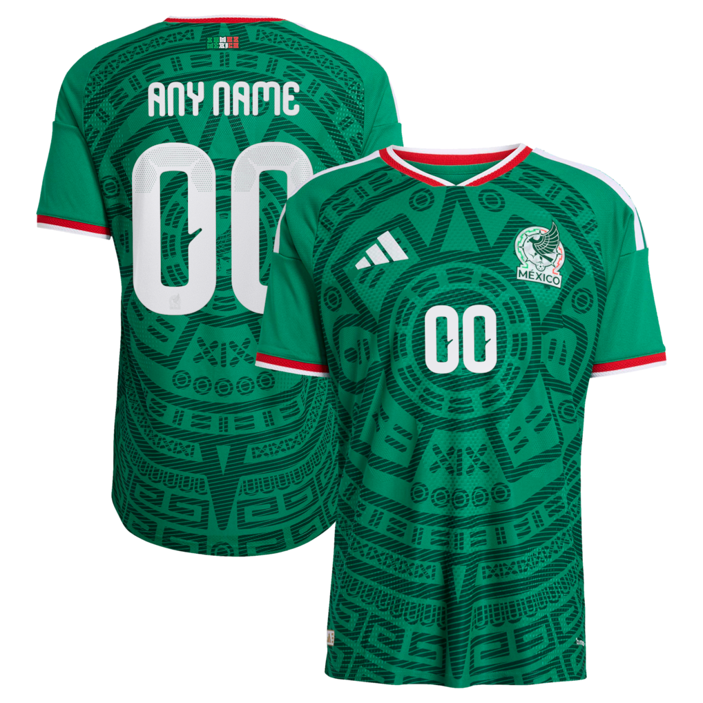 Mexico National Team 2026 Home Custom Jersey - Green
