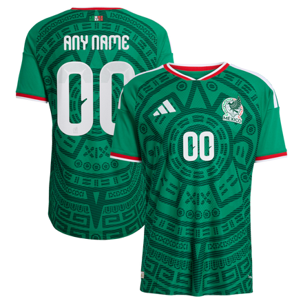 Mexico National Team 2026 Home Custom Jersey - Green