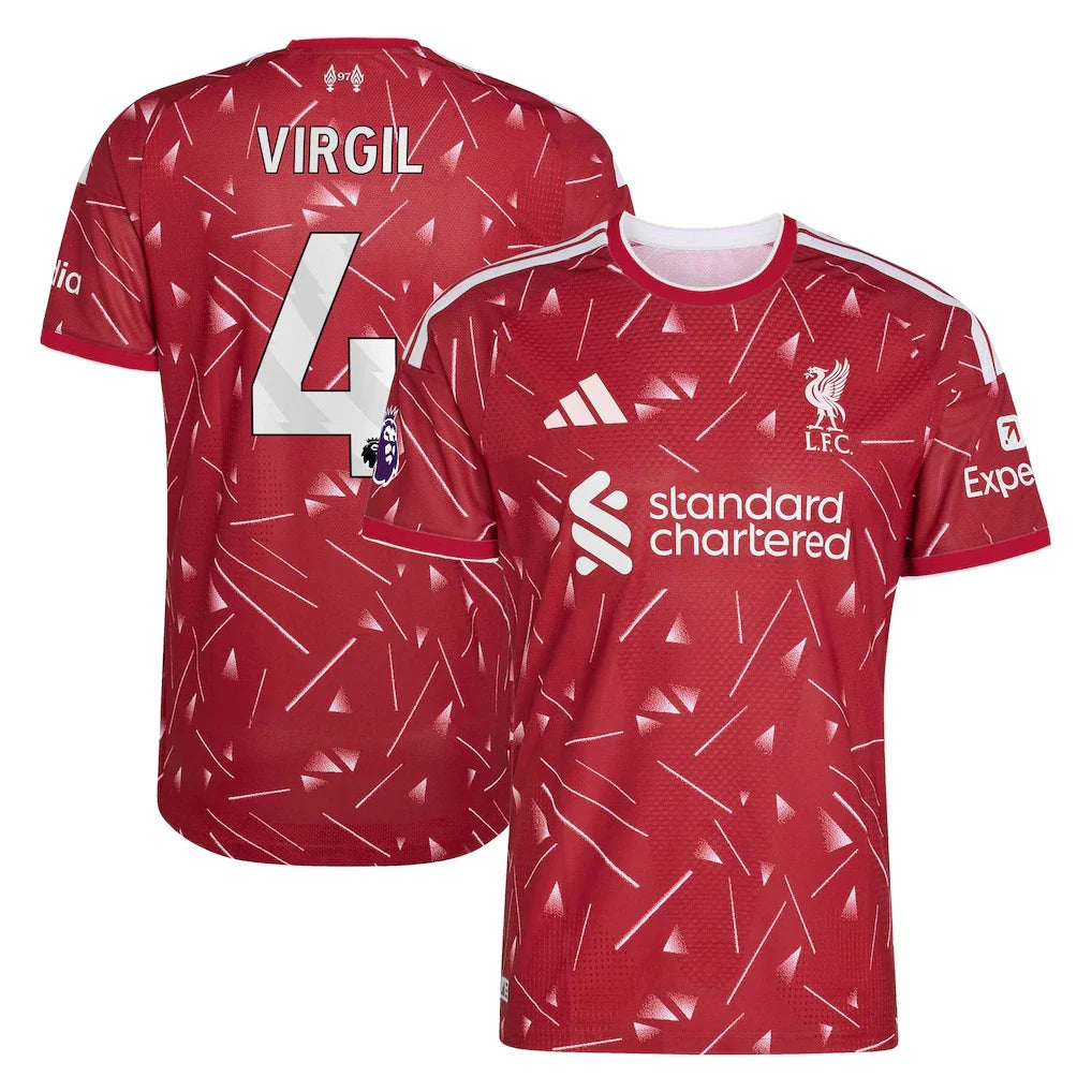 Virgil van Dijk Liverpool 2026/27 Home On-Field - Red