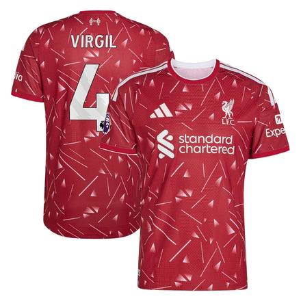 Virgil van Dijk Liverpool 2026/27 Home On-Field - Red
