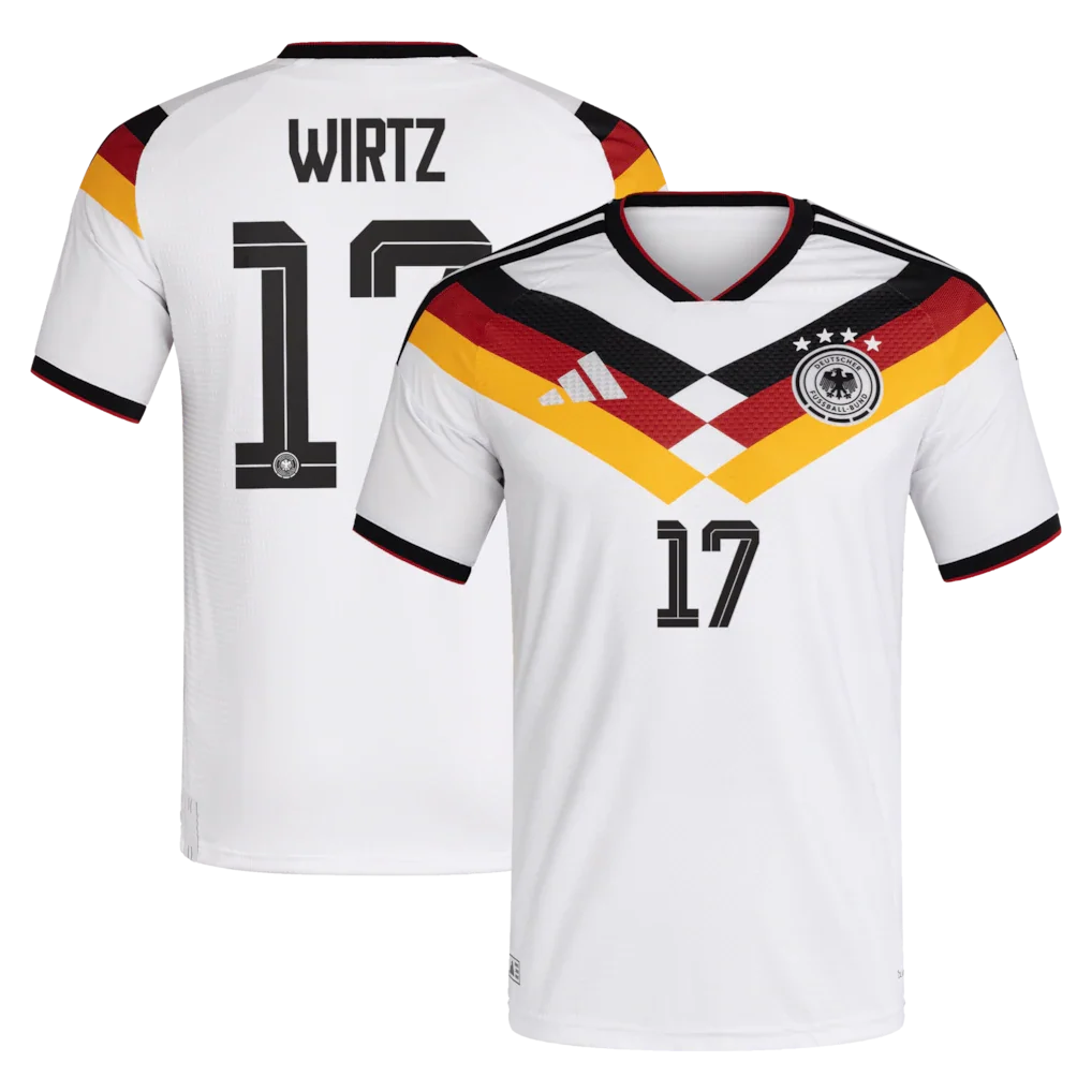 Florian Wirtz Germany National Team 2026 Home - White