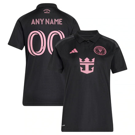 Inter Miami CF adidas Women's 2026 Presagio Custom Jersey - Black