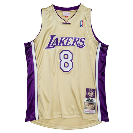 Kobe Bryant Los Angeles Lakers Hall of Fame Class of 2020 #8 - Gold