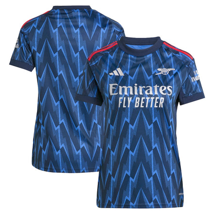 Arsenal adidas Women's 2025/26 Away Jersey - Blue