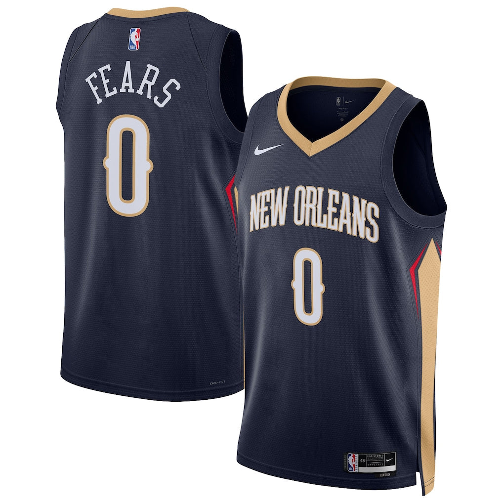 Jeremiah Fears New Orleans Pelicans Unisex - Icon Edition - Navy