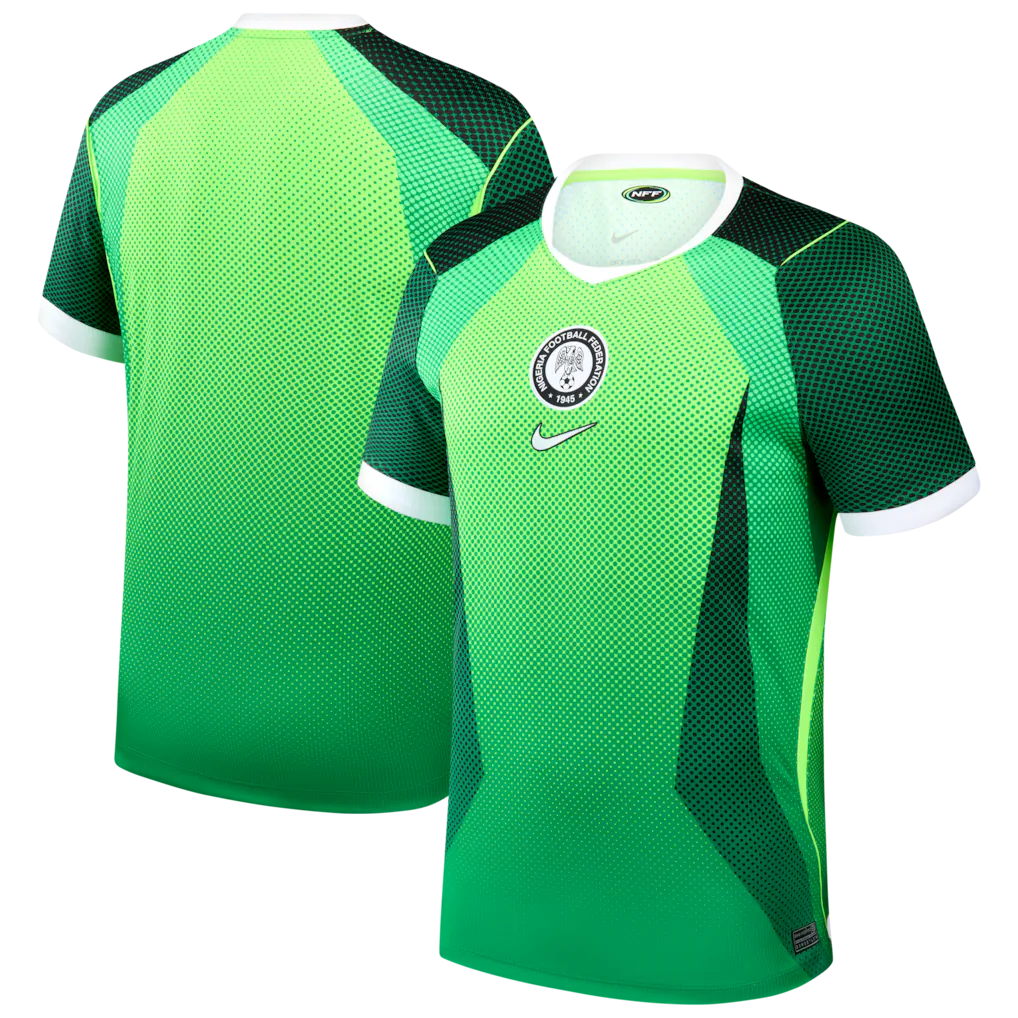 Nigeria National Team Nike 2026 Home Stadium Jersey - Green