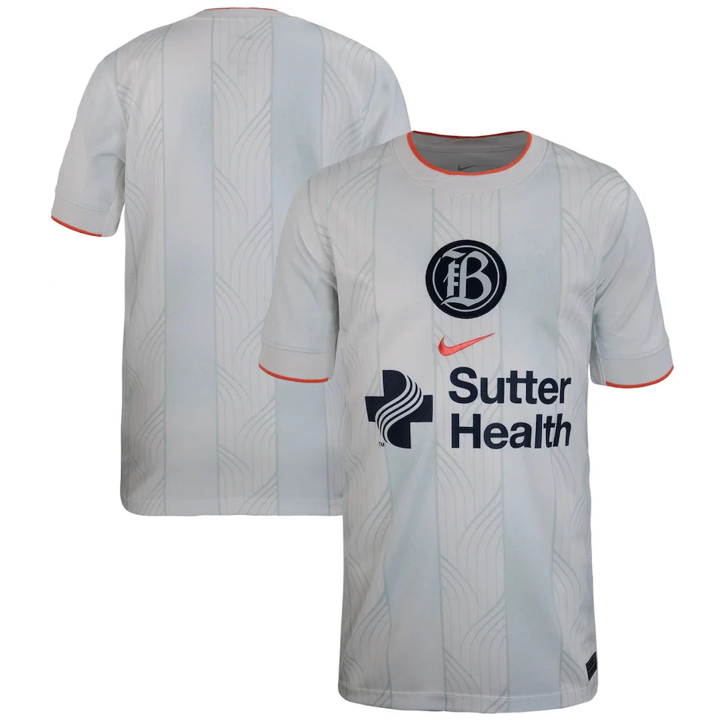Bay FC Nike 2025 Secondary Stadium Jersey - White