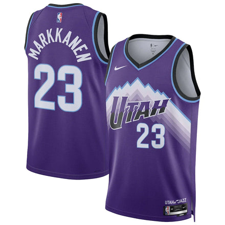 Lauri Markkanen Utah Jazz Unisex - Icon Edition - Purple