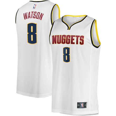 Peyton Watson Denver Nuggets Player Jersey - Association Edition - White