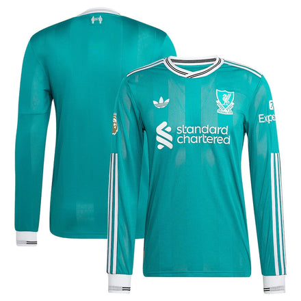 Liverpool 2025/26 Third Long Sleeve Jersey - Green