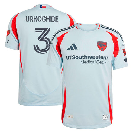 Osaze Urhoghide FC Dallas 2025 The Inferno Kit On-Field - Light Blue