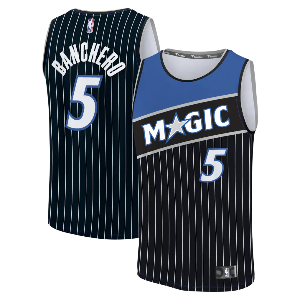 Paolo Banchero Orlando Magic Jersey - Statement Edition - Black