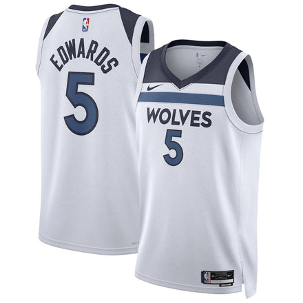 Anthony Edwards Minnesota Timberwolves Unisex - Association Edition - White