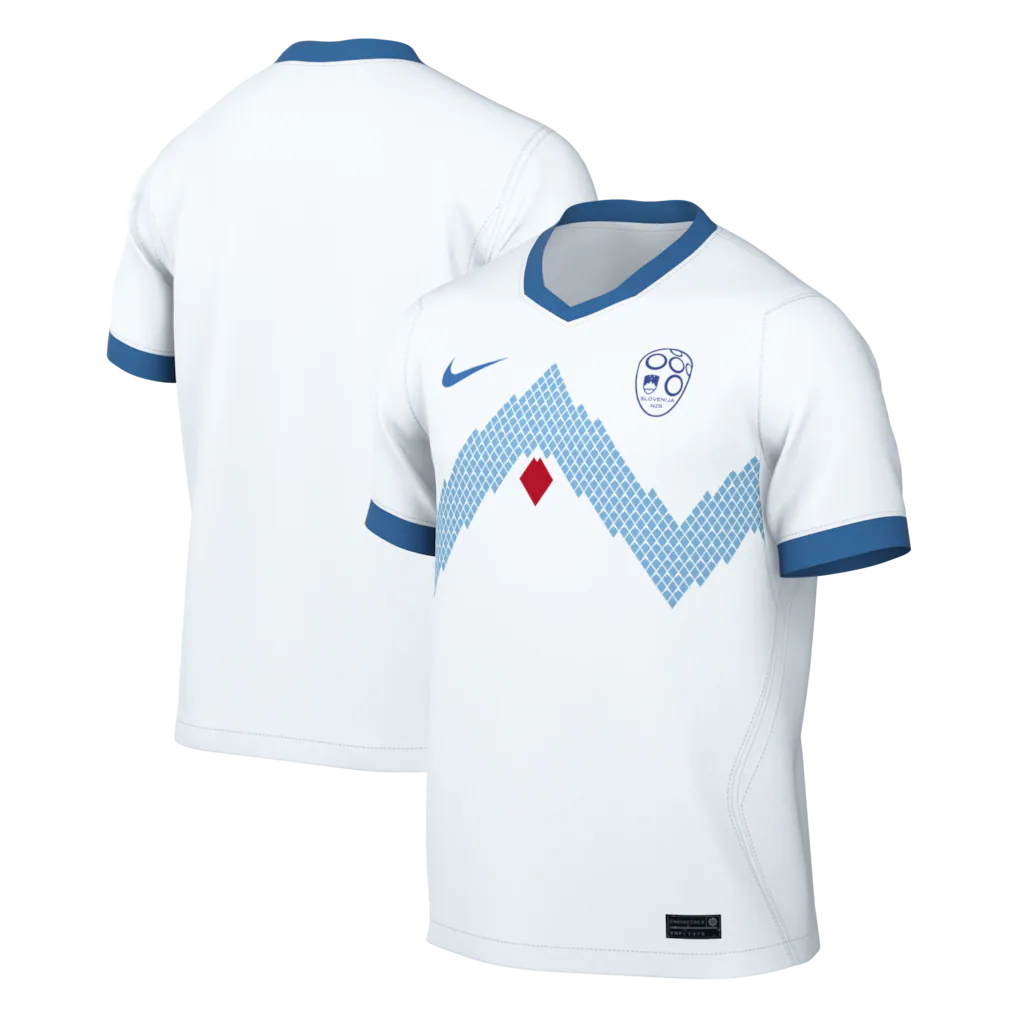 Slovenia National Team Nike 2026 Home Stadium Jersey - White