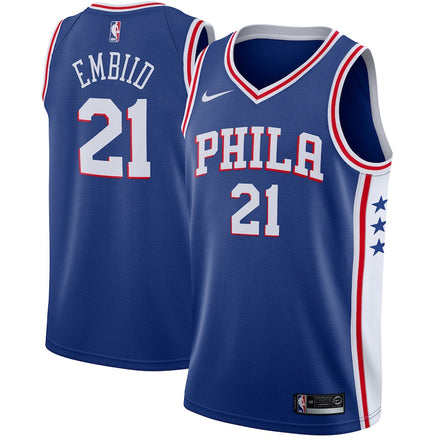 Joel Embiid Philadelphia 76ers Royal - Icon Edition