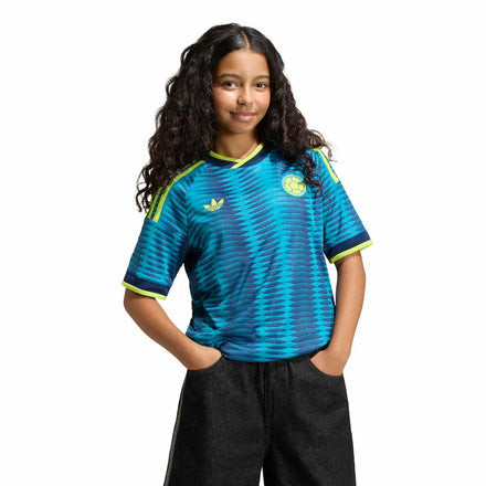 Colombia National Team adidas Youth 2026 Away Jersey - Turquoise