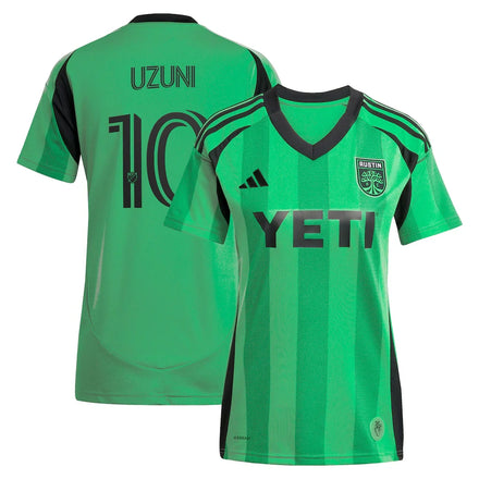 Myrto Uzuni Austin FC adidas Women's 2025 The Heartbeat Kit Jersey - Green