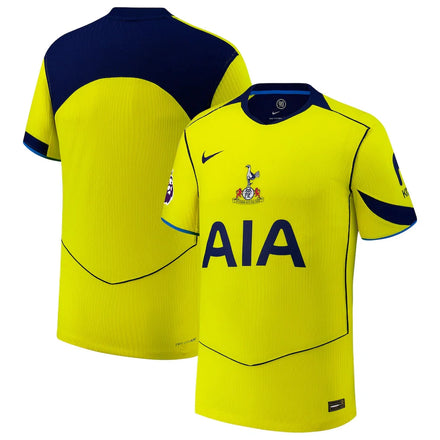 Tottenham Hotspur 2025/26 Third with Patch - Yellow