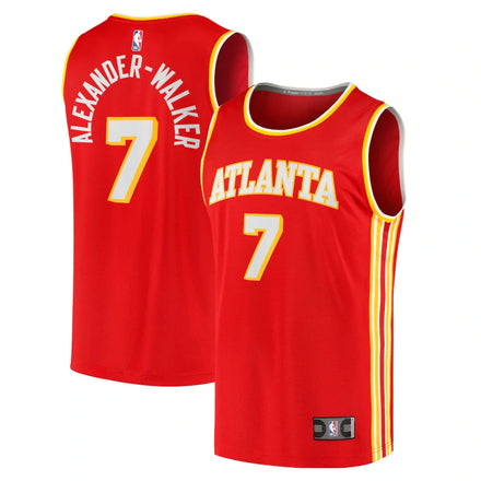 Nickeil Alexander-Walker Atlanta Hawks Fanatics Fast Break Jersey - Red - Icon Edition