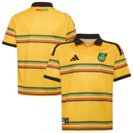 Jamaica National Team adidas Youth 2026 Jersey - Yellow