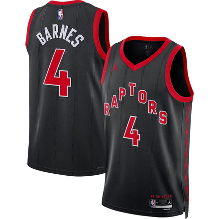 Scottie Barnes Toronto Raptors Unisex - Statement Edition - Black
