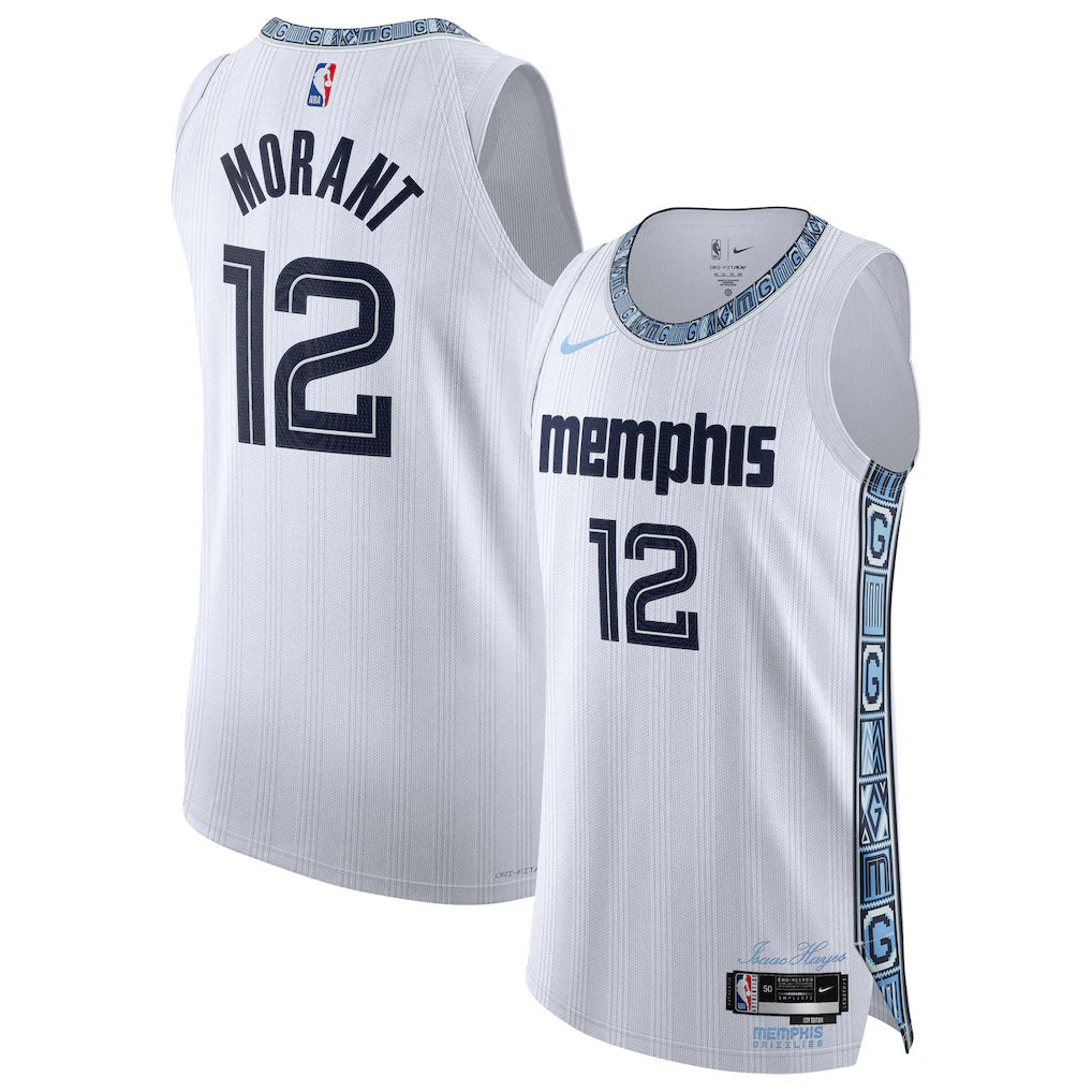 Ja Morant Memphis Grizzlies Unisex 2025/26 - City Edition - White