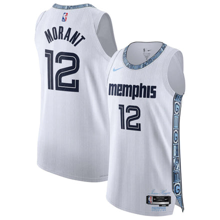 Ja Morant Memphis Grizzlies Unisex 2025/26 - City Edition - White