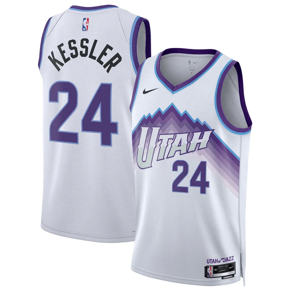 Walker Kessler Utah Jazz Unisex - Association Edition - White