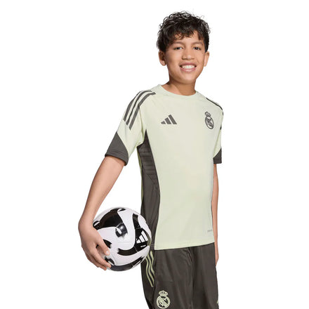 Real Madrid Youth 2025/26 Training Jersey - Light Green