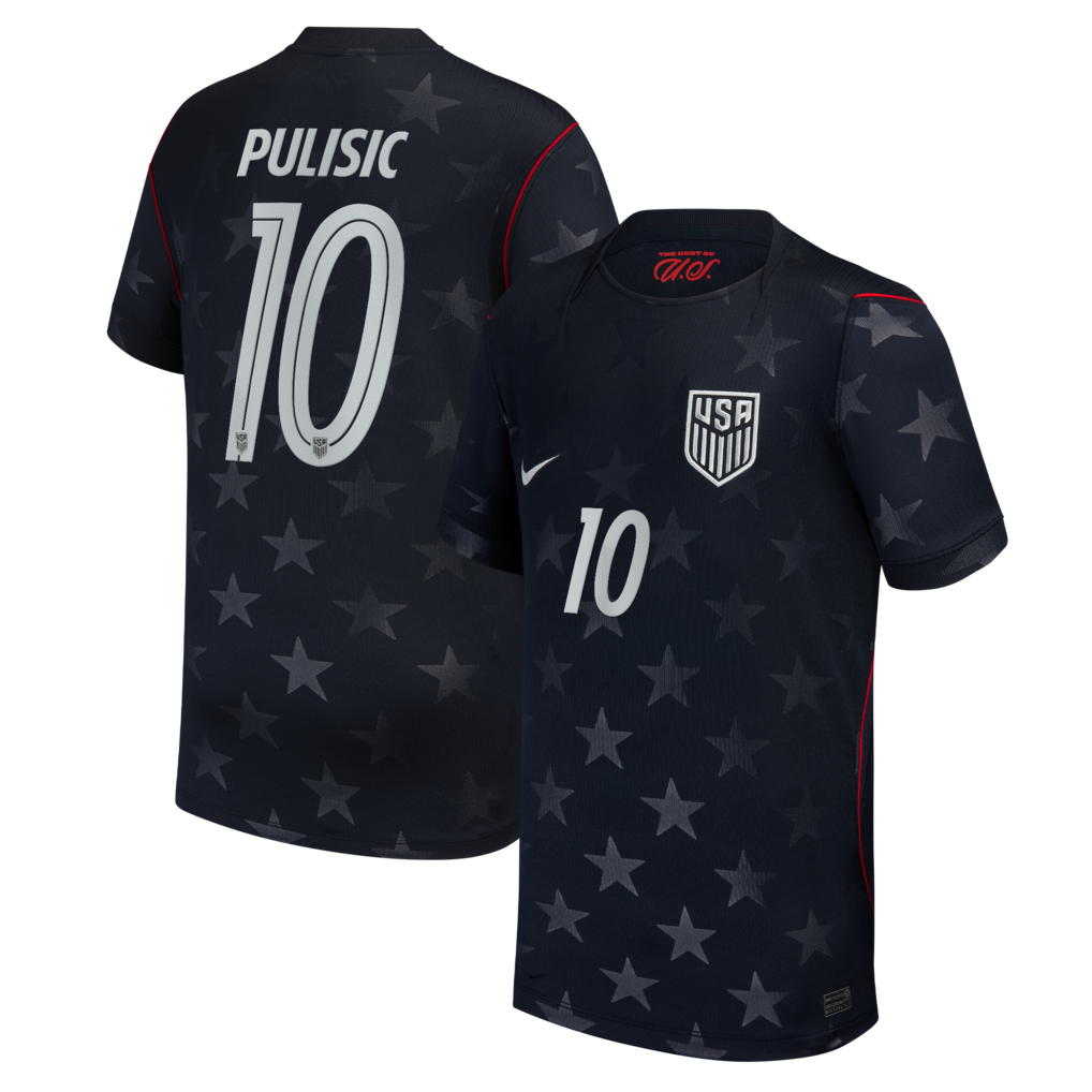 Christian Pulisic #10 USMNT Nike Youth 2026 Away Stadium Jersey - Blue