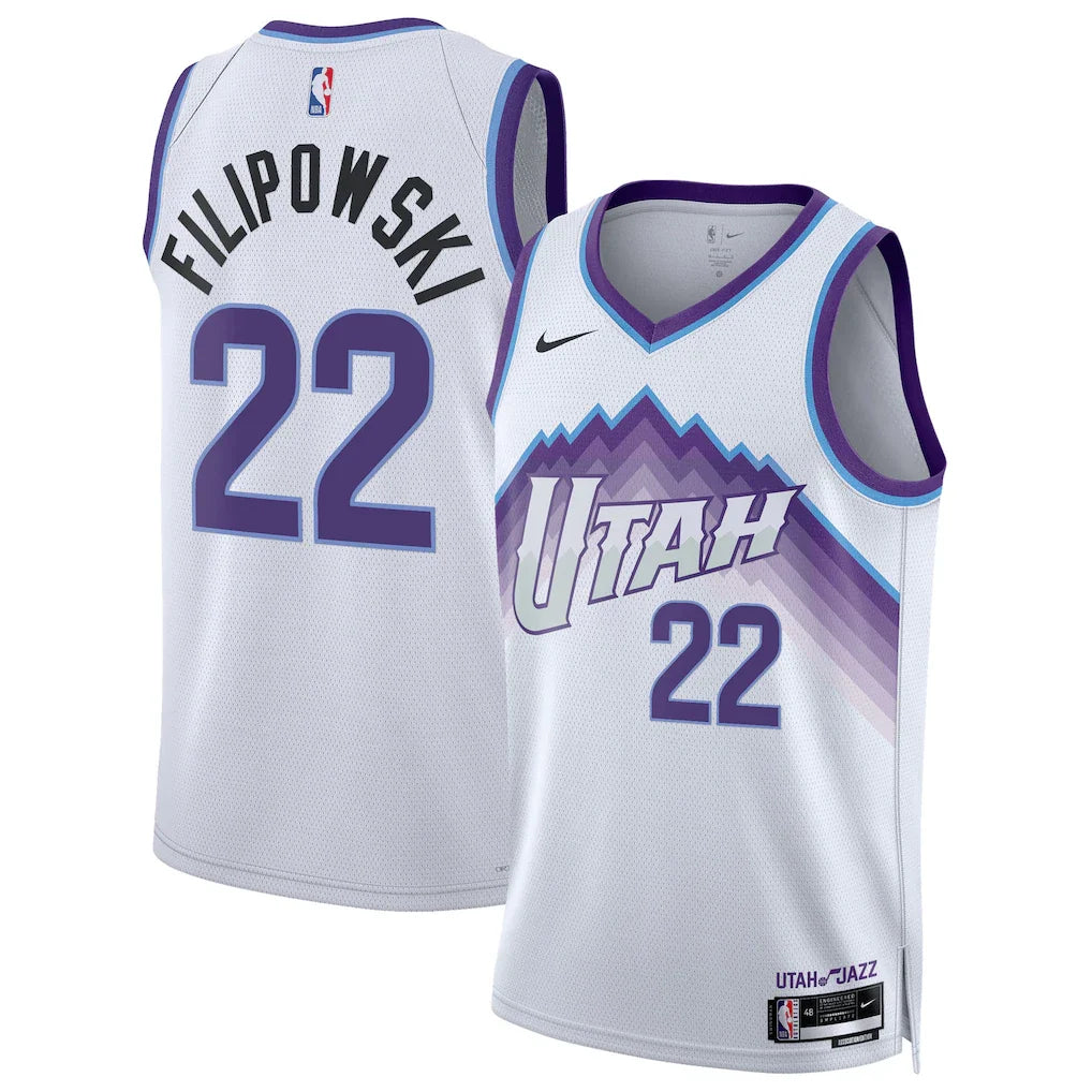 Kyle Filipowski Utah Jazz Unisex - Association Edition - White