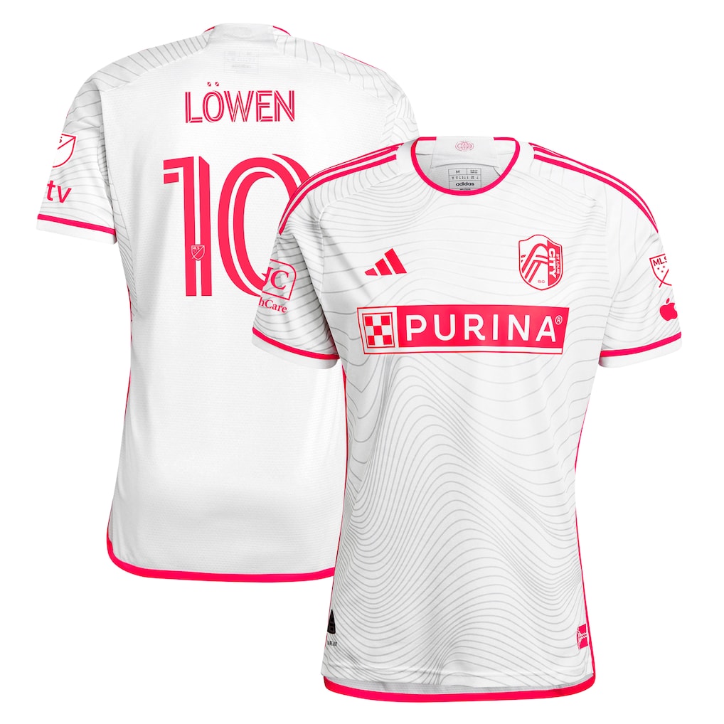 Eduard Löwen St. Louis City SC 2024 The Confluence Kit Player Jersey - White
