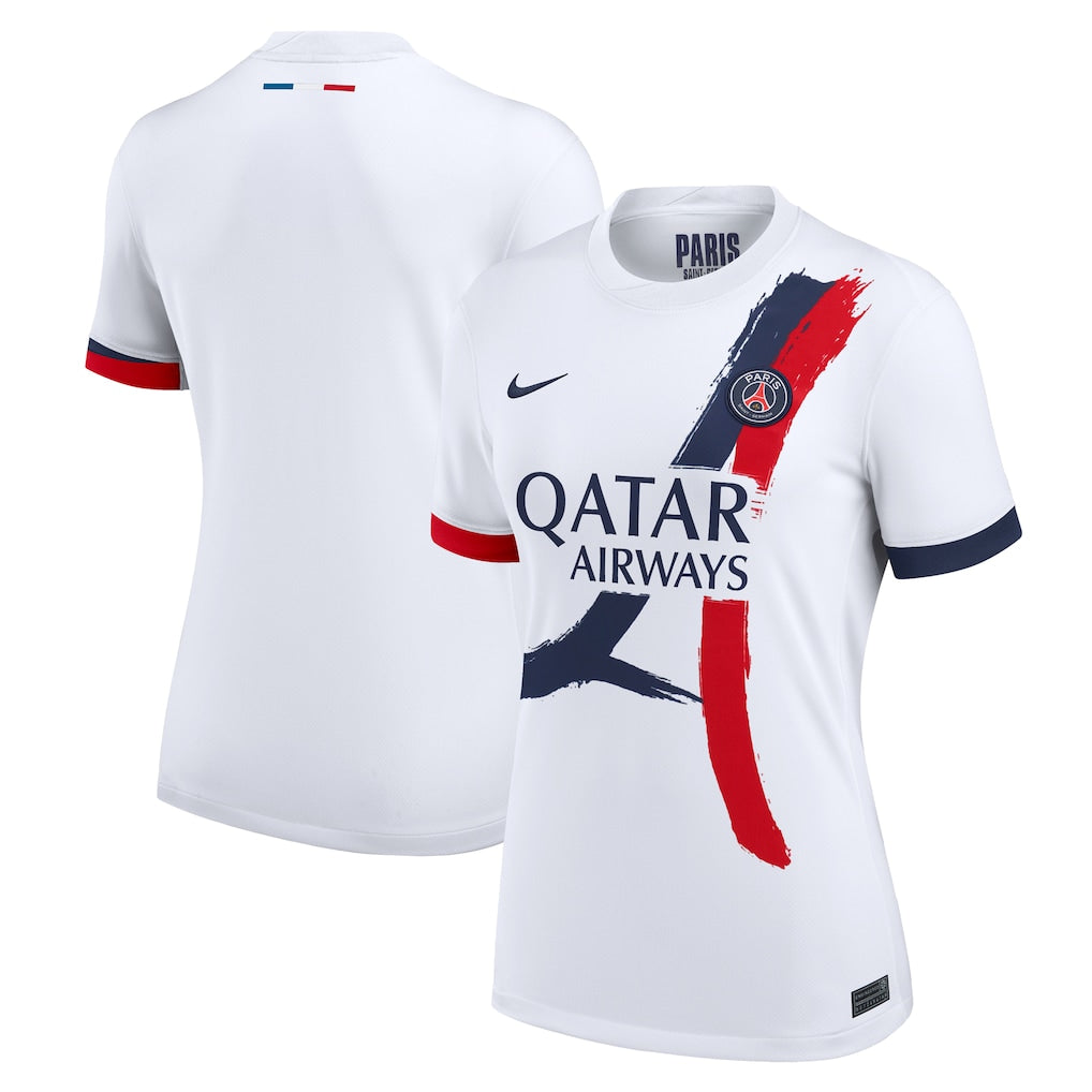 Paris Saint-Germain Nike Women's 2024/25 Away Jersey - White